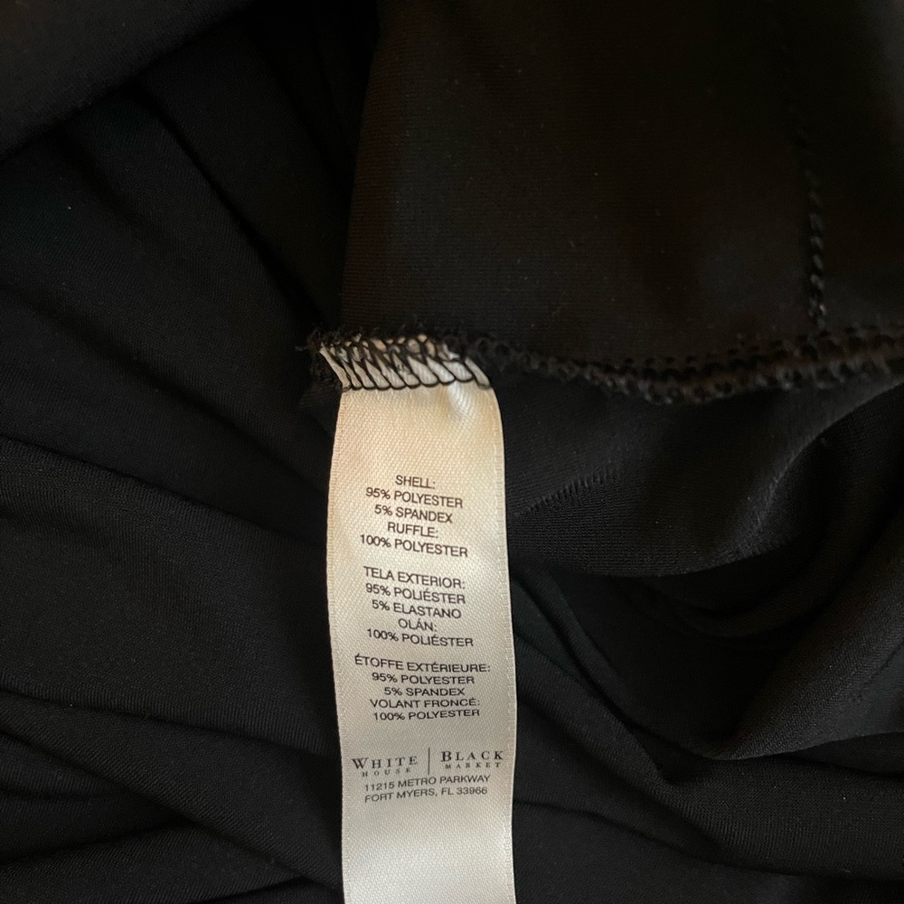 White House Black Market Layered Ruffle Dress - Picture 11 of 11